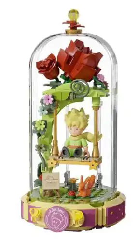 The Little Prince Eternity Series Zestaw Konstrukcyjny Huśtawka Róży 20 cm zdjęcie produktu