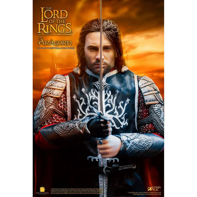 The Lord of the Rings Aragorn Real Master figurka 23 cm zdjęcie produktu