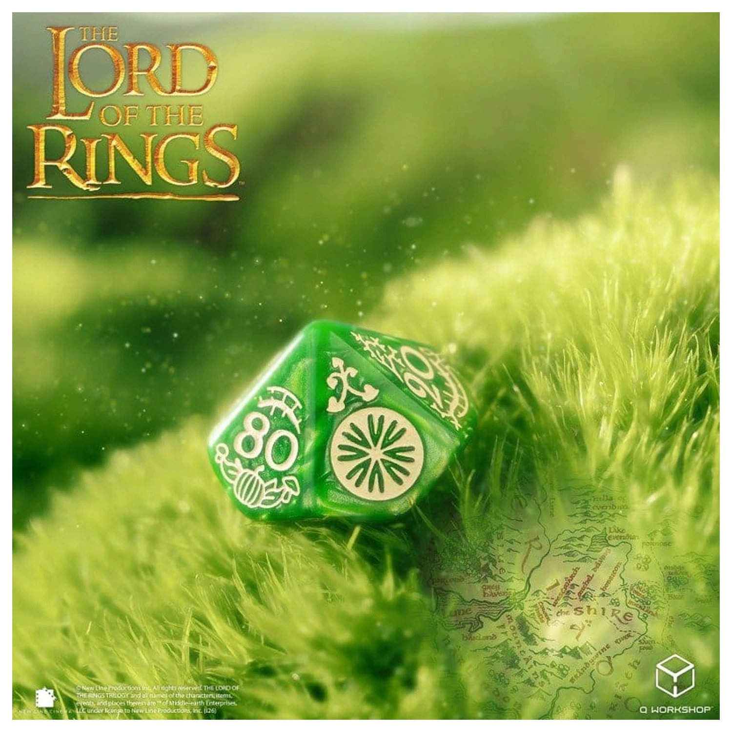 The Lord of the Rings zestaw 7 kostek Shire zdjęcie produktu
