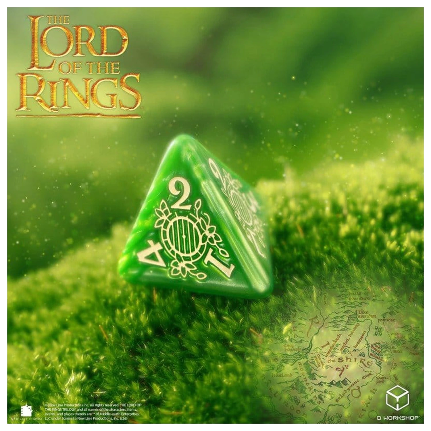 The Lord of the Rings zestaw 7 kostek Shire zdjęcie produktu