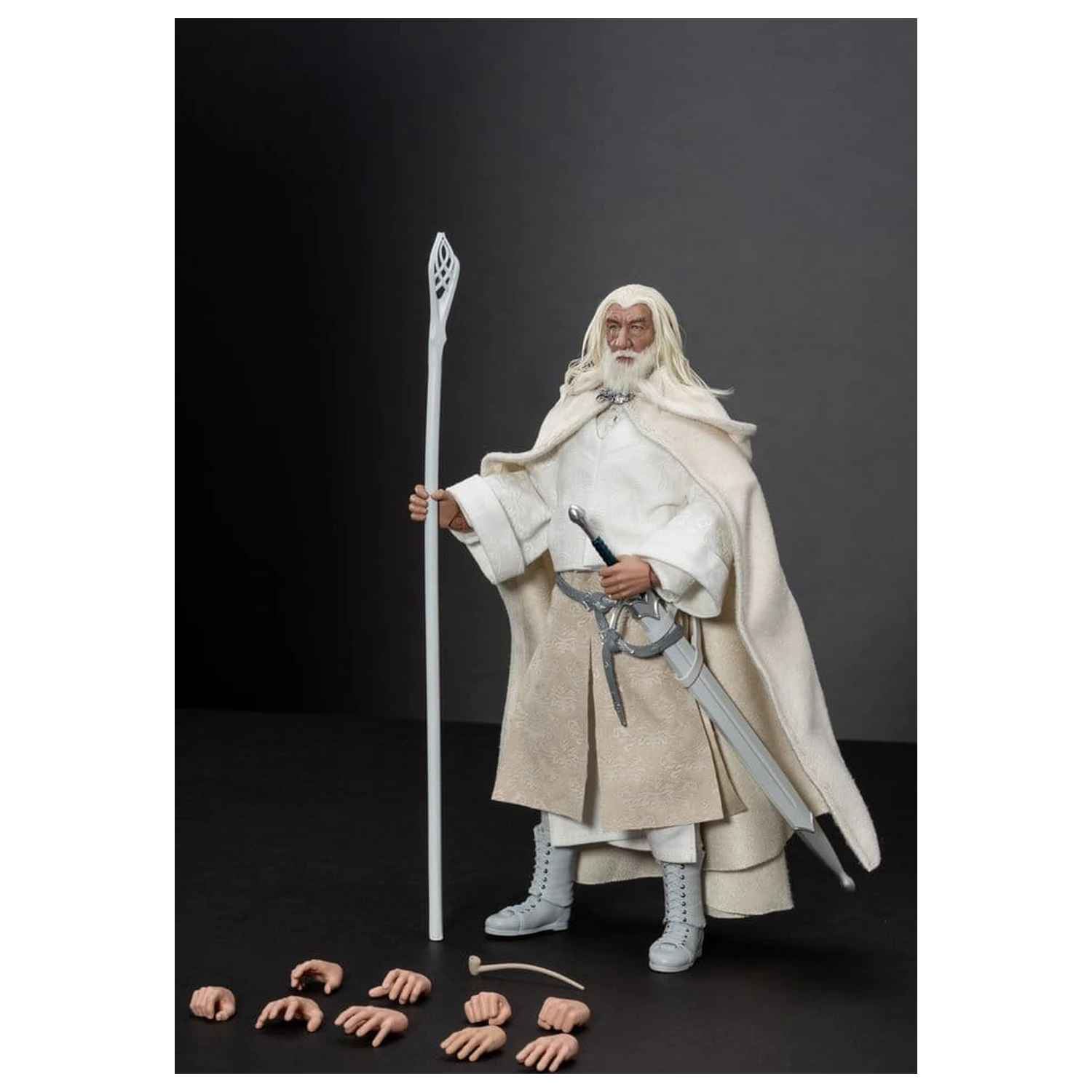 The Lord of The Rings Figurka akcji Gandalf the White 21 cm zdjęcie produktu