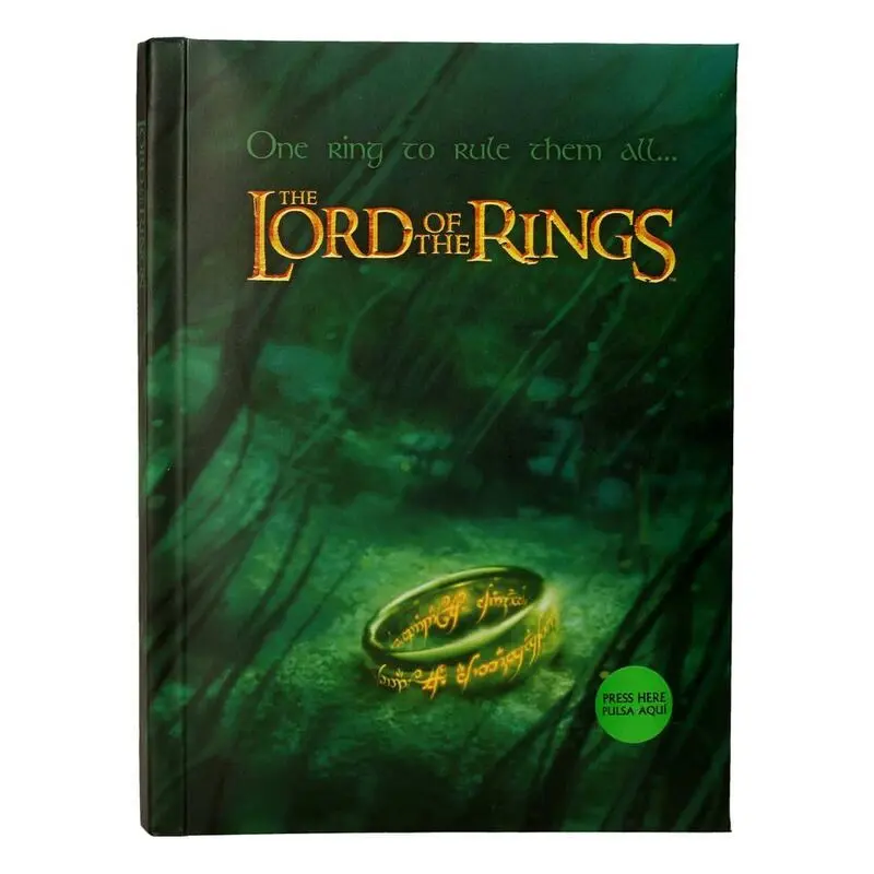 Lord of the Rings Notebook z Light One Ring To Rule Them All zdjęcie produktu