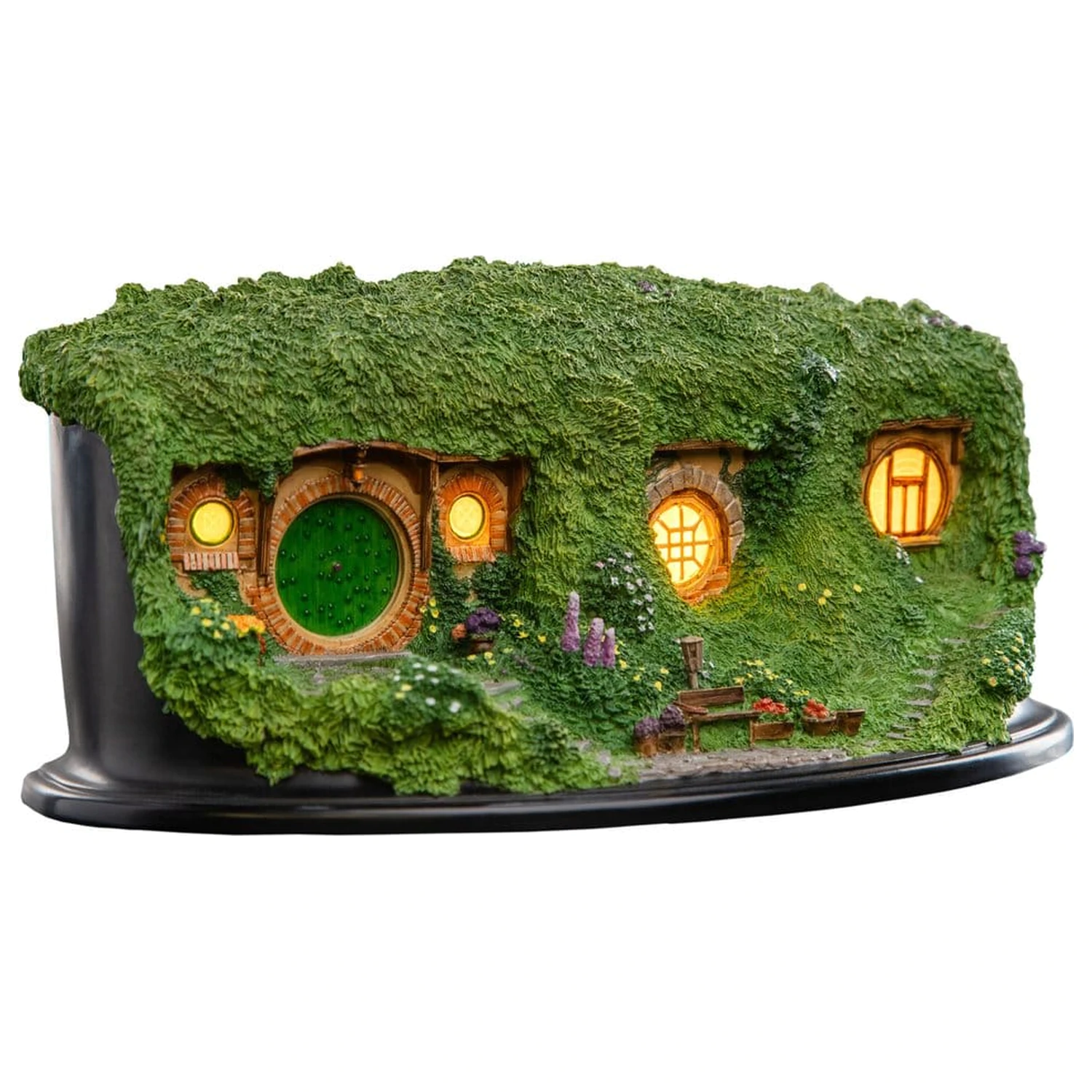 The Lord of the Rings Environment Hobbit Hole - Bag End - Edycja Podświetlana 7 cm zdjęcie produktu
