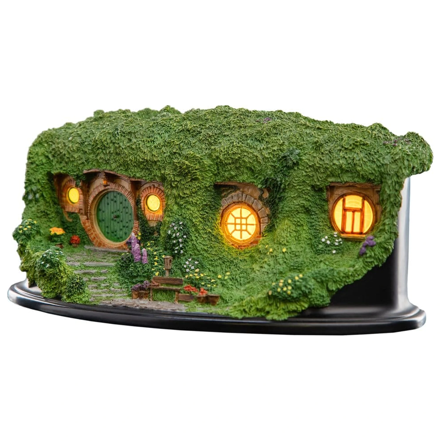 The Lord of the Rings Environment Hobbit Hole - Bag End - Edycja Podświetlana 7 cm zdjęcie produktu