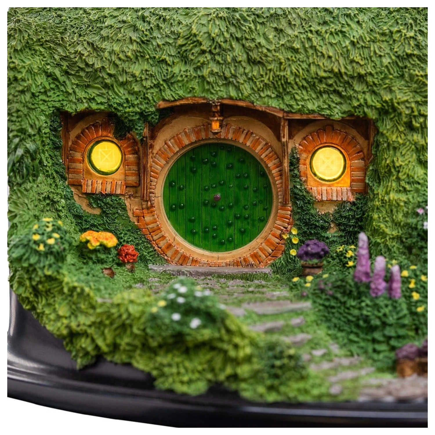 The Lord of the Rings Environment Hobbit Hole - Bag End - Edycja Podświetlana 7 cm zdjęcie produktu