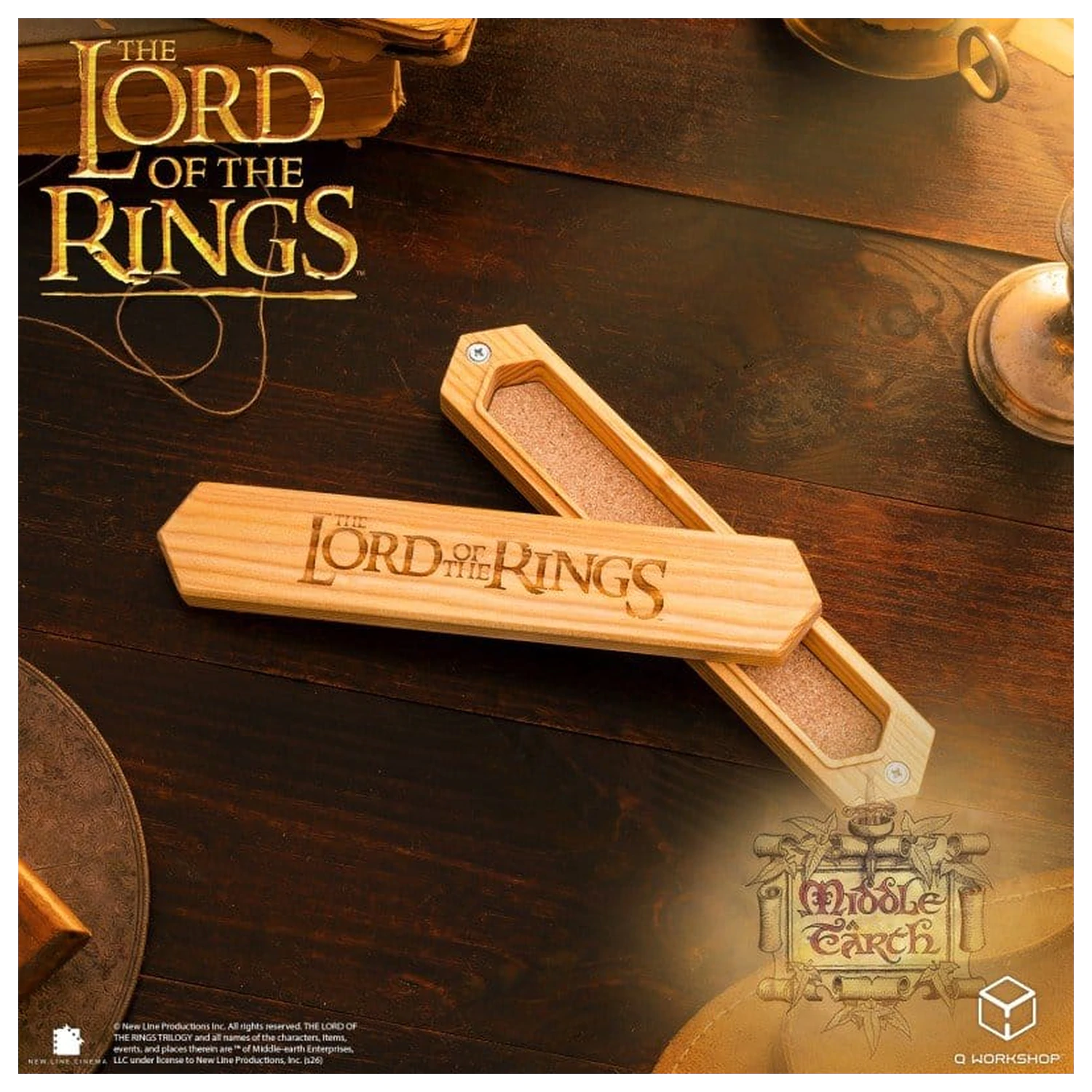 The Lord of the Rings Drewniane Pudełko na Kości z Modrzewia zdjęcie produktu