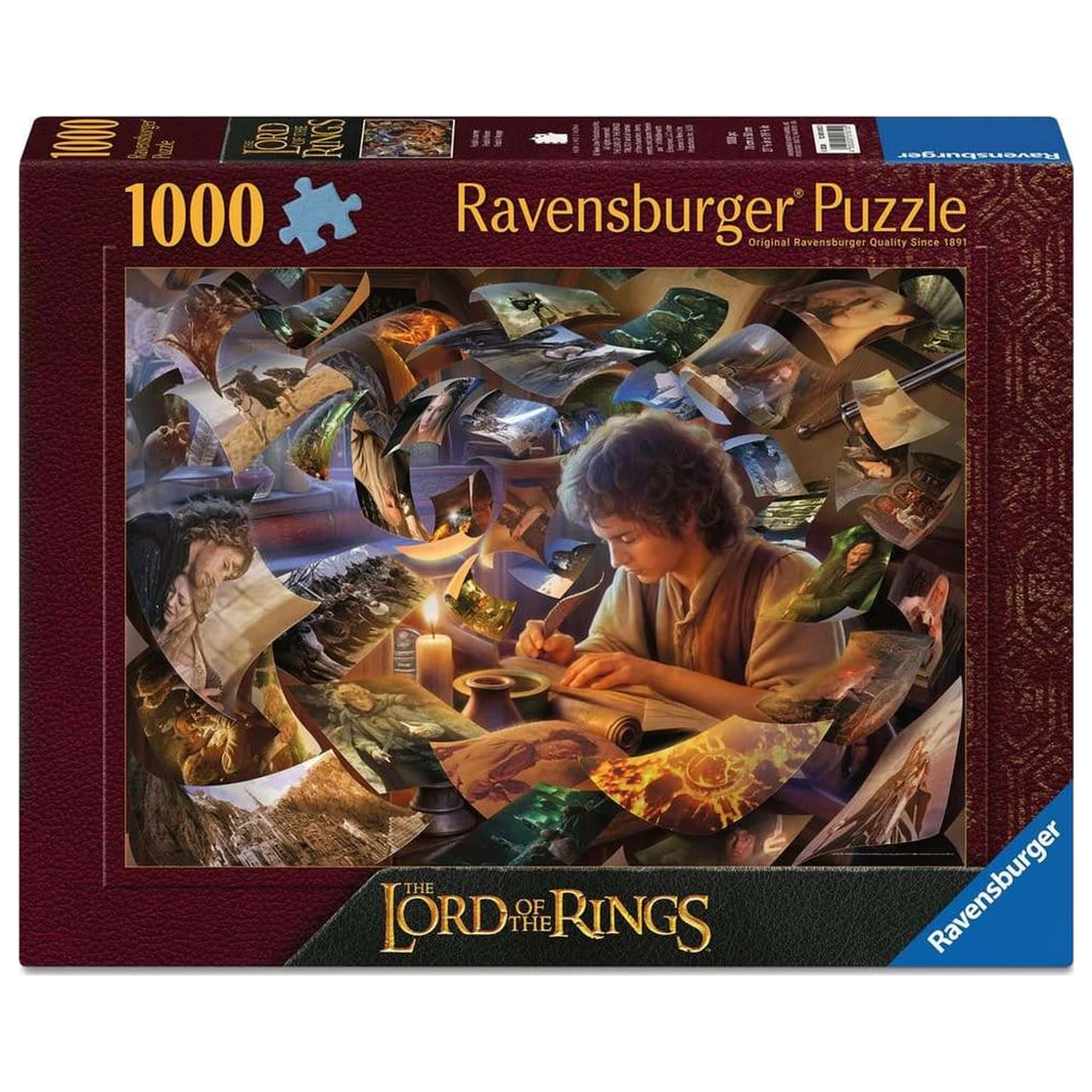 The Lord of the Rings Puzzle Jigsaw Frodo's Journey (1000 Kawałków) zdjęcie produktu