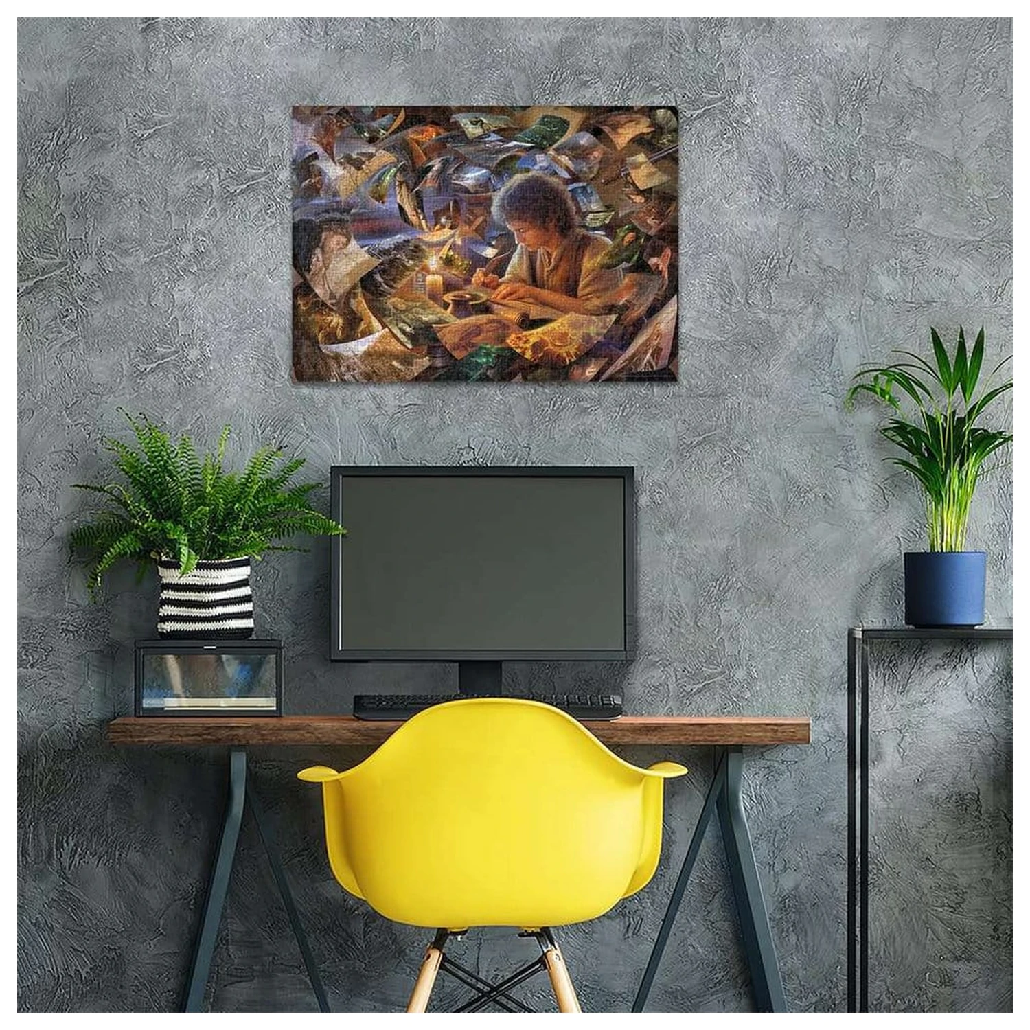 The Lord of the Rings Puzzle Jigsaw Frodo's Journey (1000 Kawałków) zdjęcie produktu