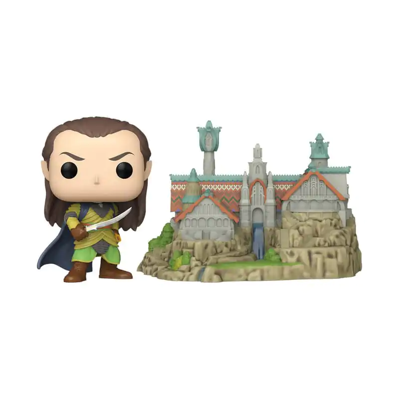 The Lord of the Rings Funko POP! Town Figurka Vinyl Elrond & Rivendell 9 cm zdjęcie produktu