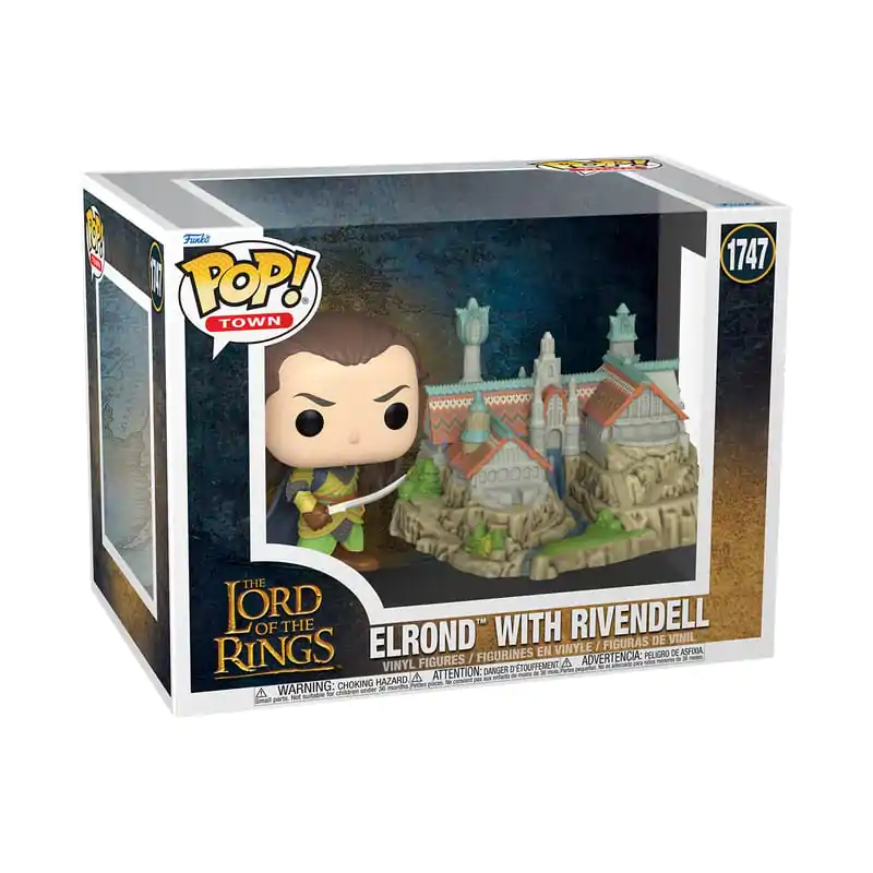 The Lord of the Rings Funko POP! Town Figurka Vinyl Elrond & Rivendell 9 cm zdjęcie produktu