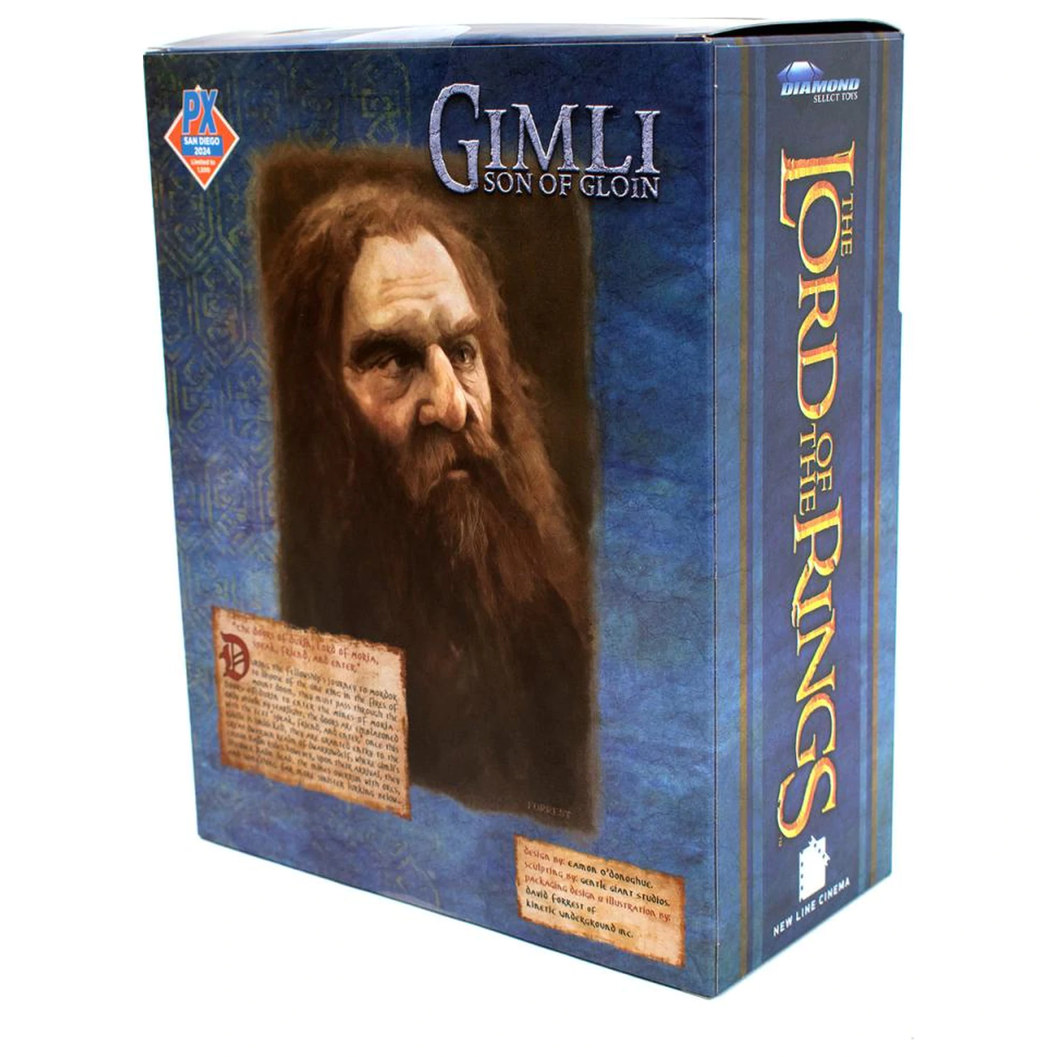 The Lord of the Rings Gimli figurka akcji SDCC Exclusive zdjęcie produktu