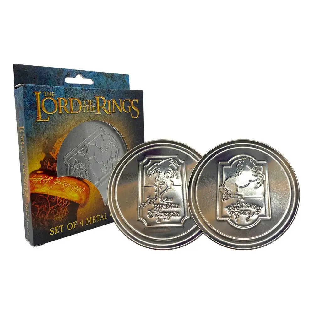 The Lord of the Rings Podstawki 4-Pack Zielony Smok zdjęcie produktu