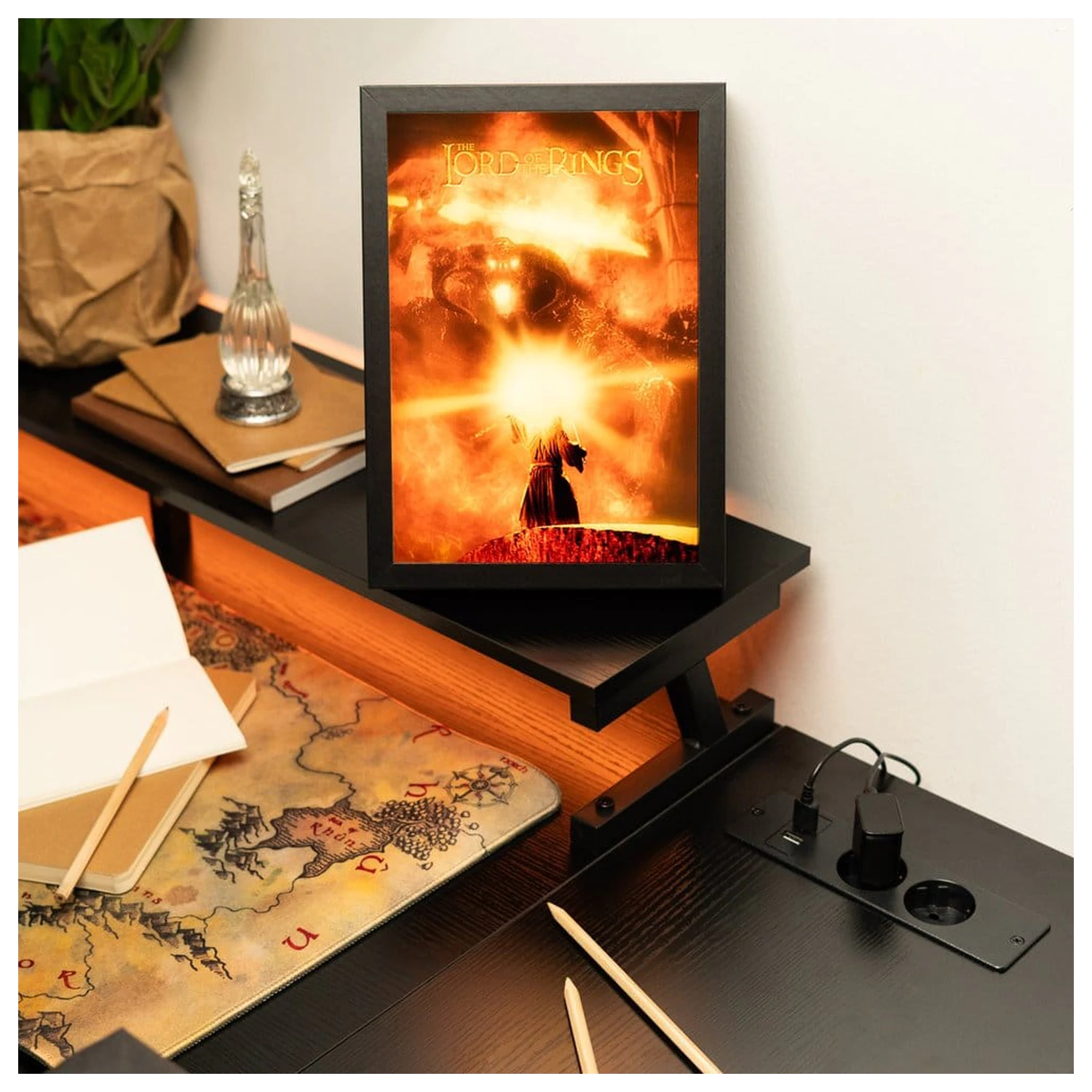 The Lord of the Rings oprawiony panel LED 28 x 20 cm zdjęcie produktu