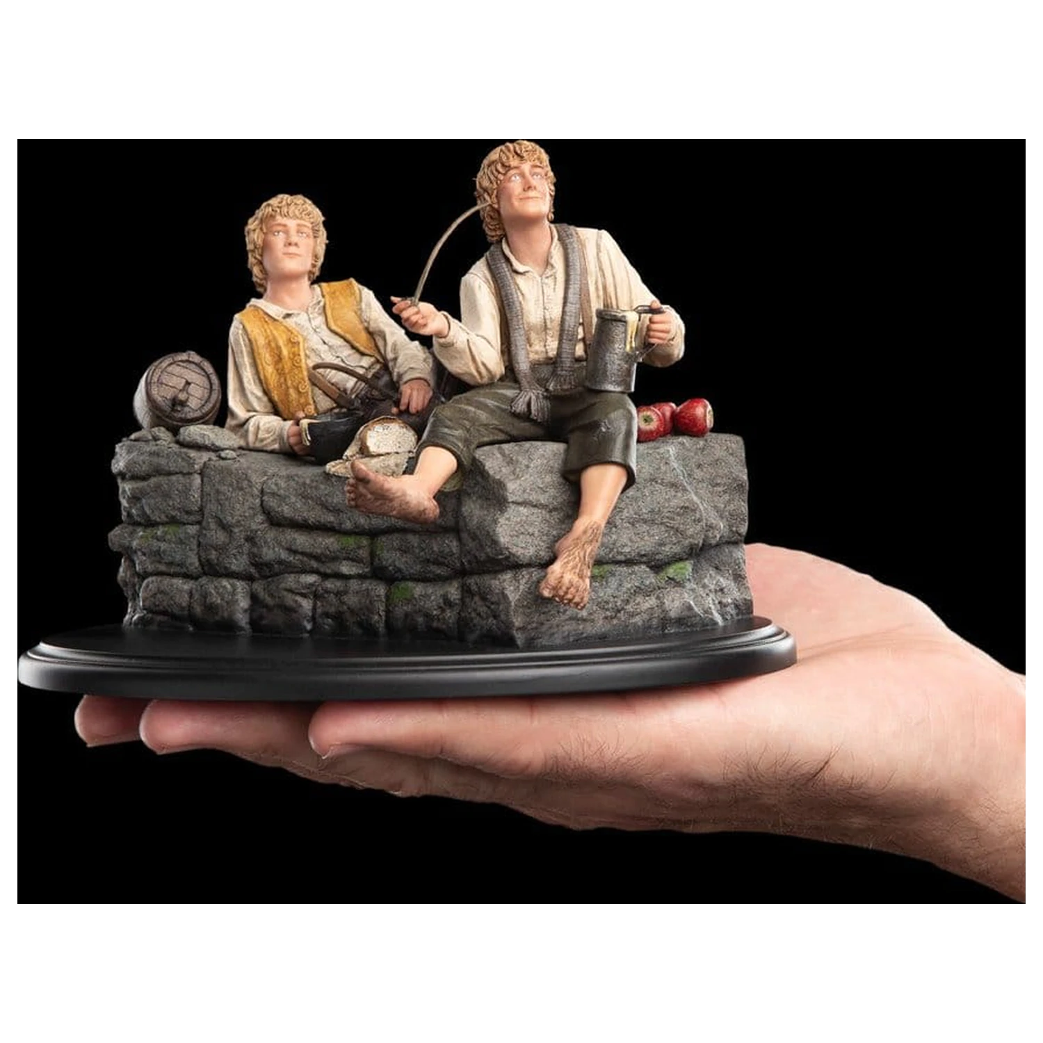 The Lord of the Rings Mini Statua Merry i Pippin 12 cm zdjęcie produktu