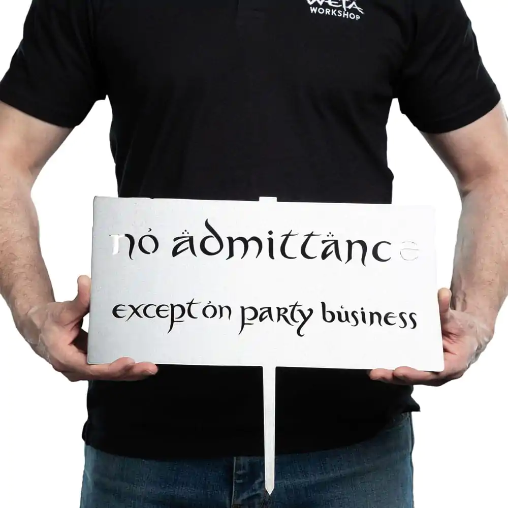 Metalbird Władca Pierścieni No Admittance Sign 32 cm zdjęcie produktu