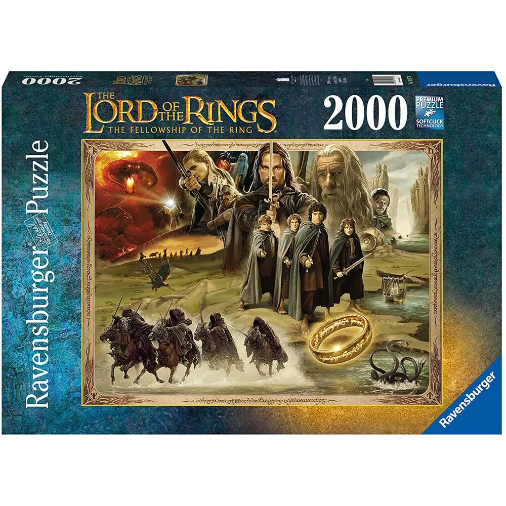 The Lord of the Rings puzzle 2000 elementów zdjęcie produktu