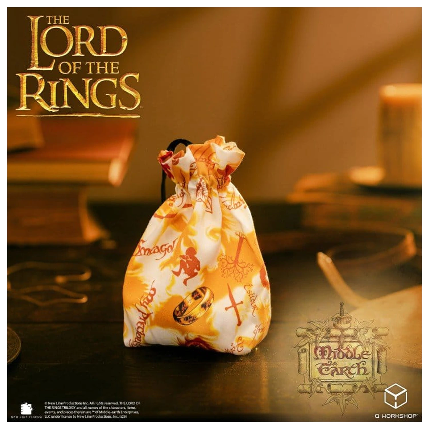 The Lord of the Rings Ring-bearers Full Art Woreczek na Kości zdjęcie produktu
