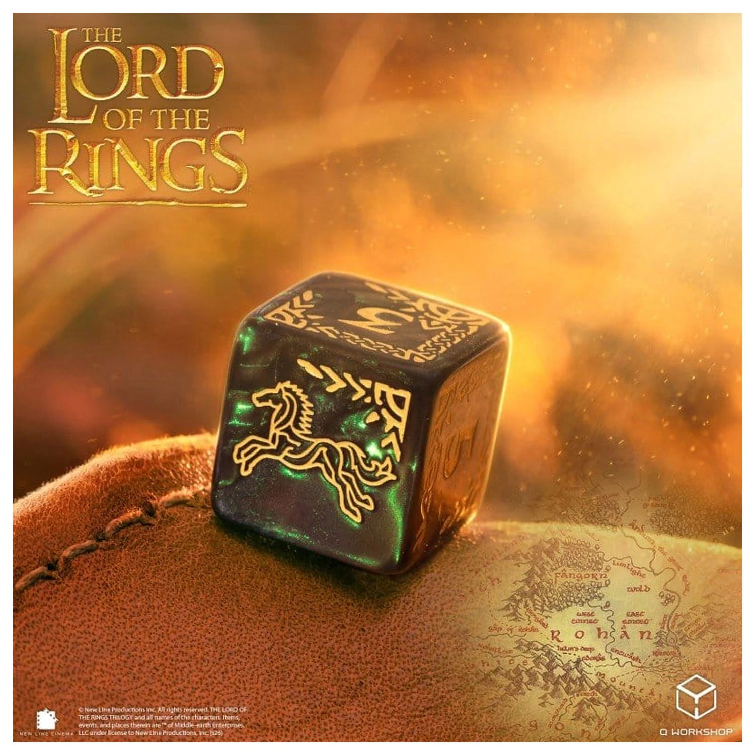 The Lord of the Rings zestaw 7 kości Rohan zdjęcie produktu