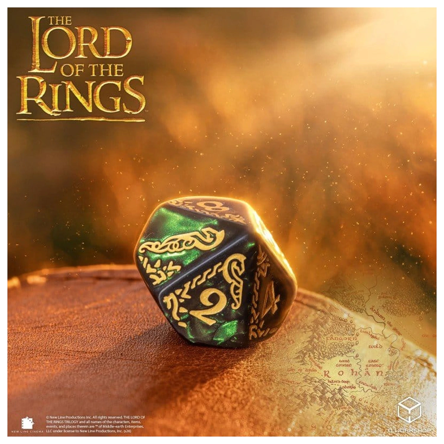 The Lord of the Rings zestaw 7 kości Rohan zdjęcie produktu