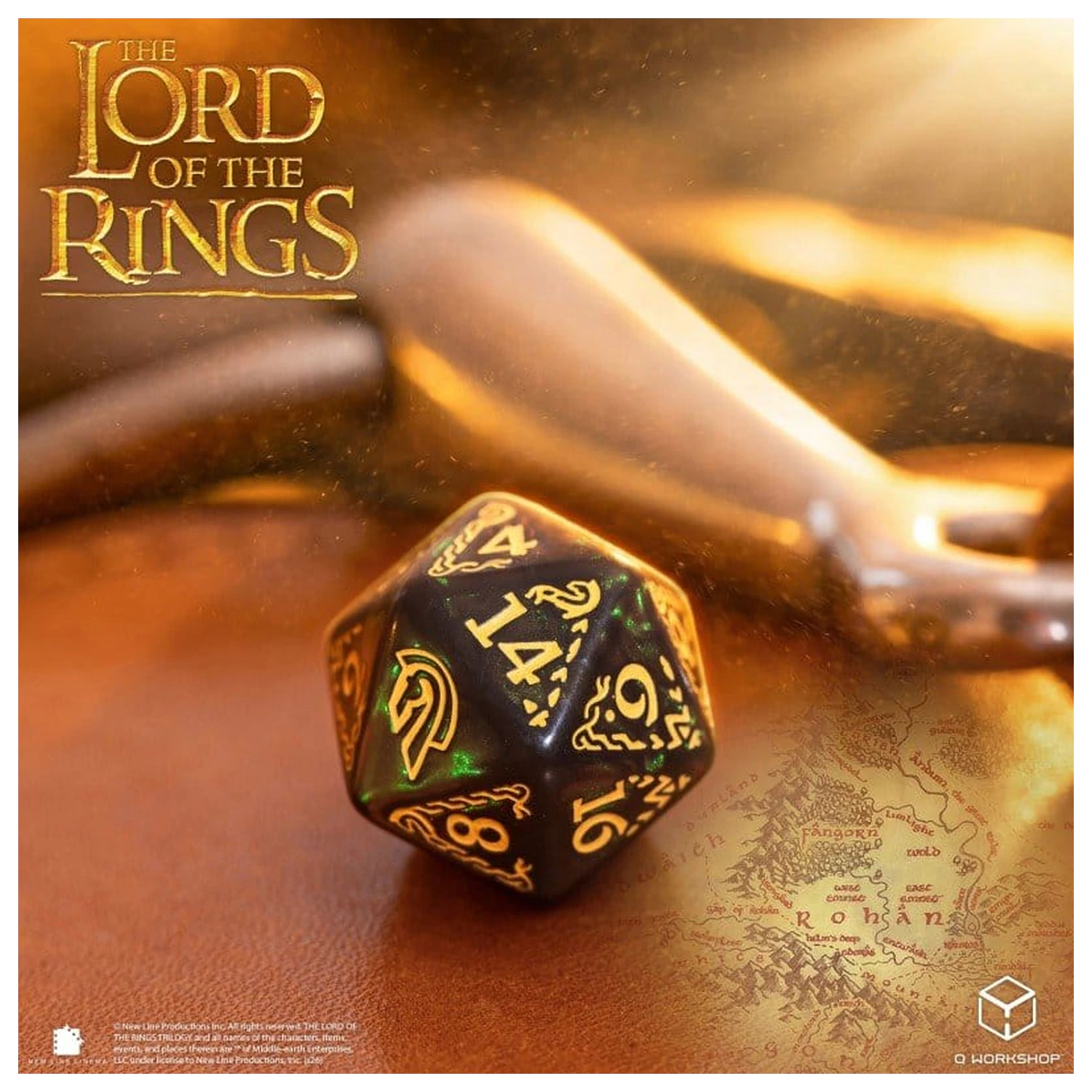 The Lord of the Rings zestaw 7 kości Rohan zdjęcie produktu