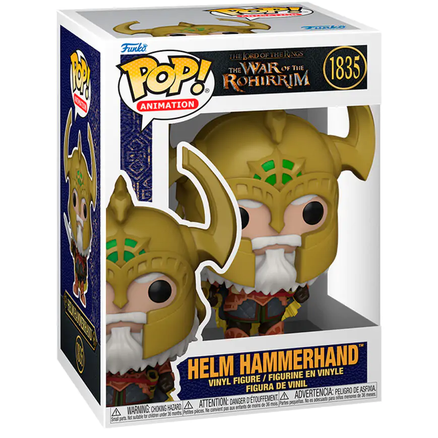 Władca Pierścieni: Wojna Rohirrimów Funko POP! Movies Figurka winylowa Helm Hammerhand 9 cm zdjęcie produktu