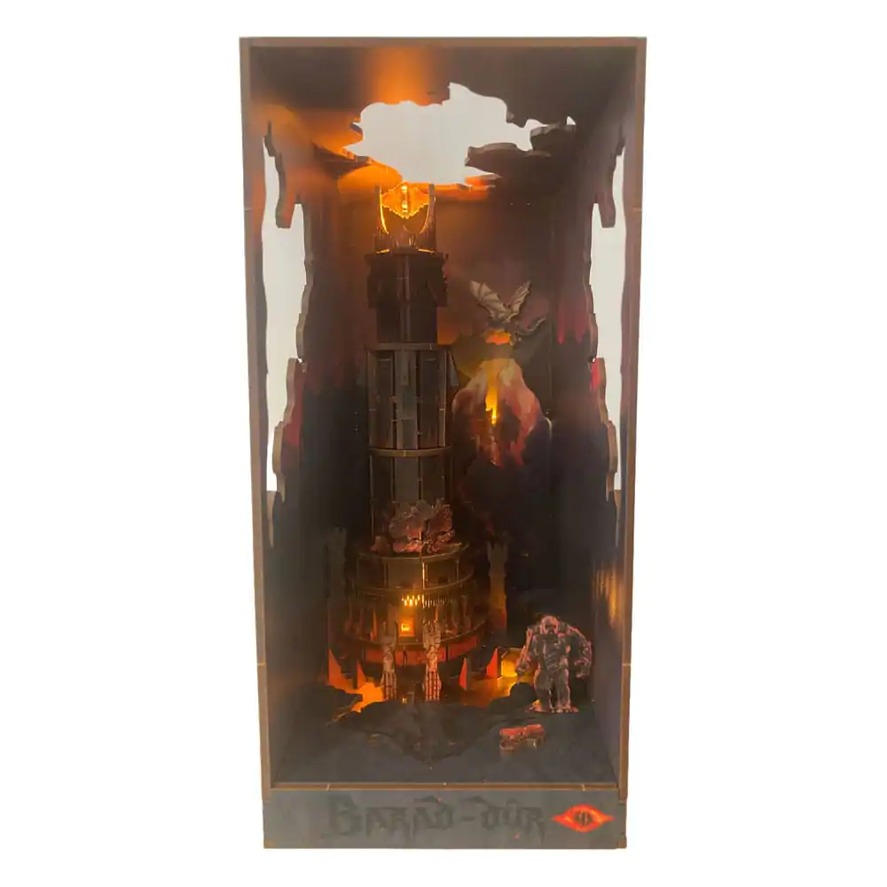 Władca Pierścieni Małe Przygody Książkowa Niusza Mini Diorama Barad-Dûr 23 cm zdjęcie produktu
