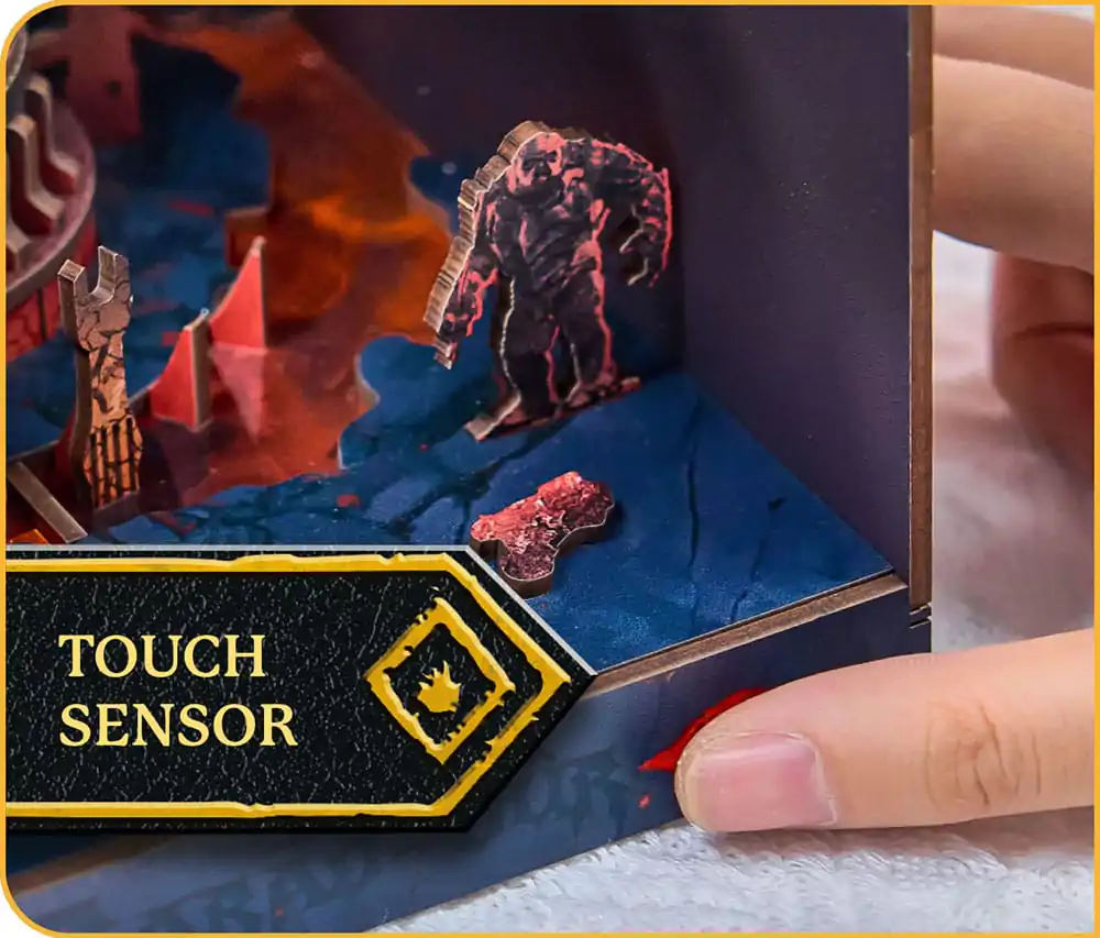 Władca Pierścieni Małe Przygody Książkowa Niusza Mini Diorama Barad-Dûr 23 cm zdjęcie produktu