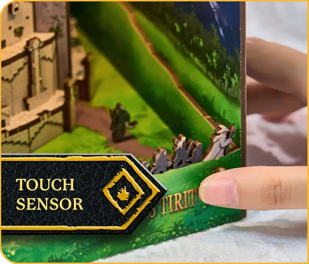 The Lord of the Rings Maleńkie Przygody Książkowa Wnęka Mini Diorama Minas Tirith 23 cm zdjęcie produktu