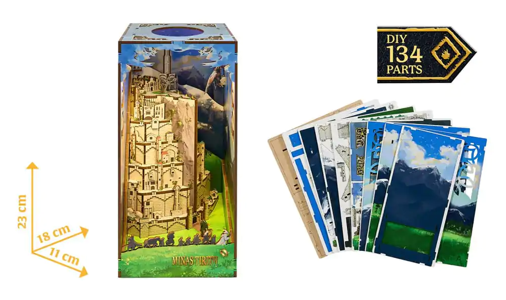 The Lord of the Rings Maleńkie Przygody Książkowa Wnęka Mini Diorama Minas Tirith 23 cm zdjęcie produktu