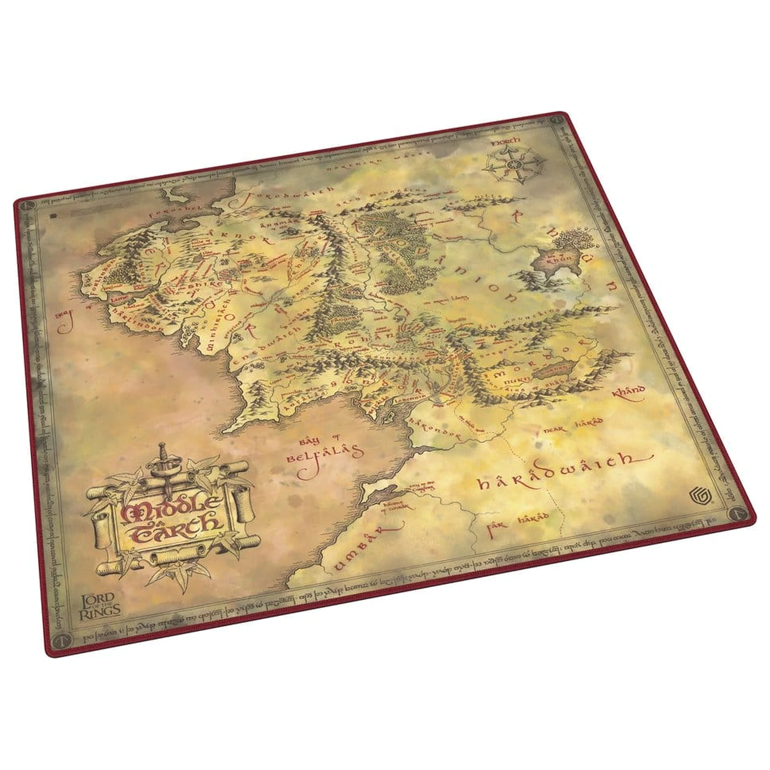 The Lord of the Rings Ultimate Guard Mata do gry Oversized 61x 61cm zdjęcie produktu