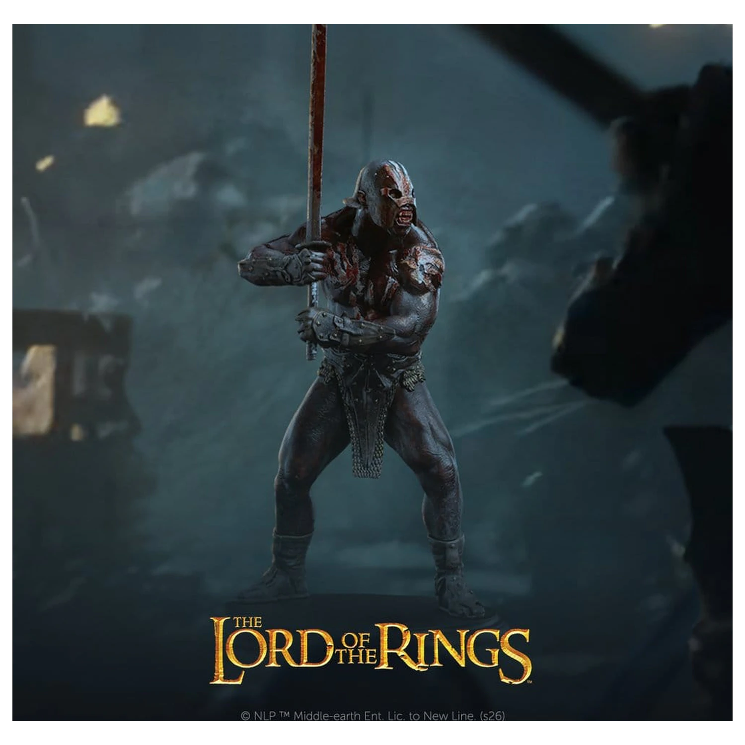 The Lord of the Rings Mini Statua Uruk-hai Berserker 24 cm zdjęcie produktu