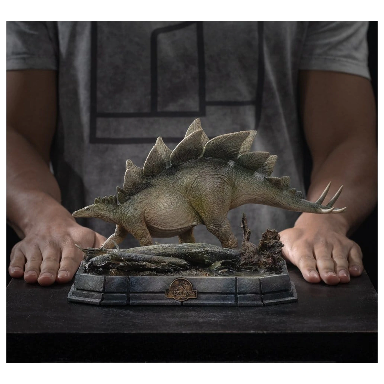 The Lost World: Jurassic Park Icons Statua Stegozaur 18 cm zdjęcie produktu