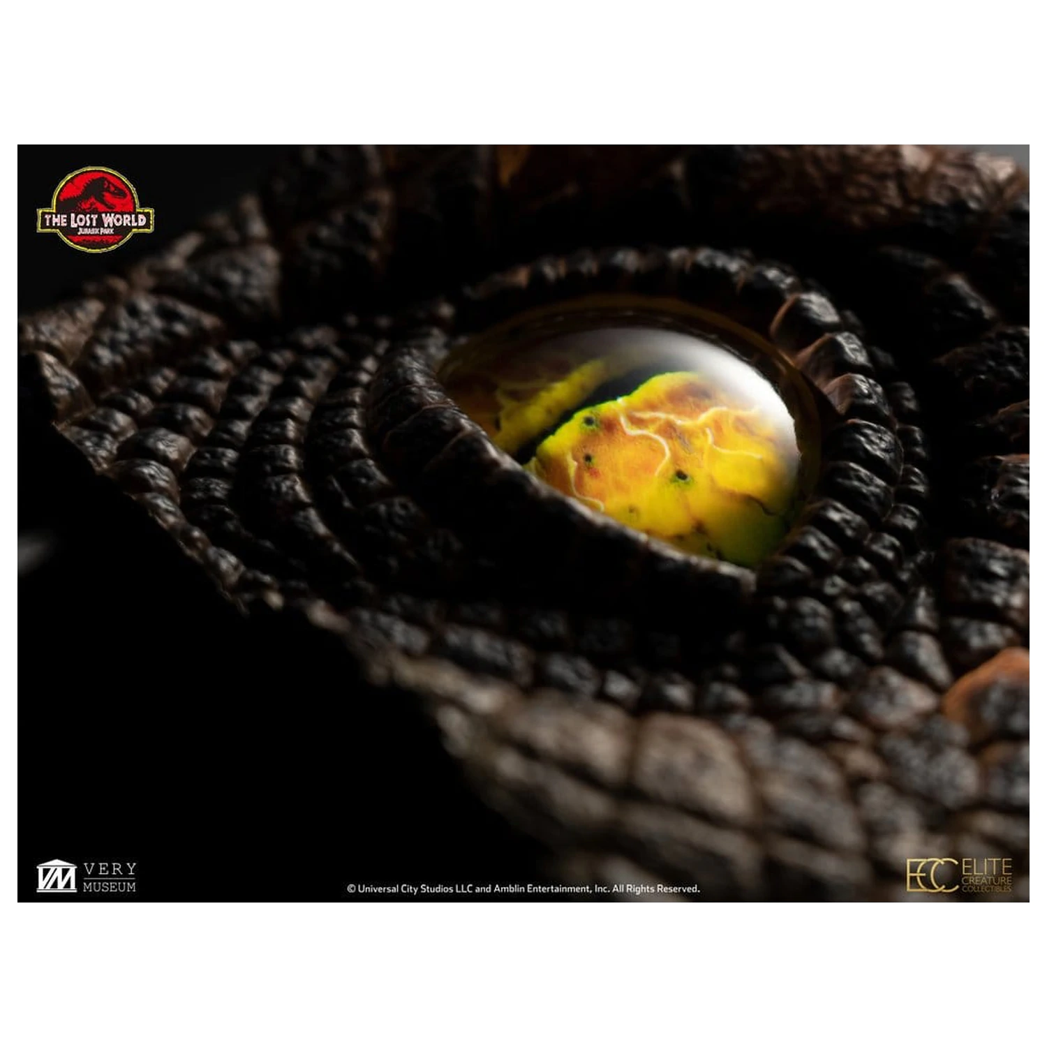 The Lost World: Jurassic Park Replica Bust Męski rekwizyt oka welociraptora 23 cm zdjęcie produktu