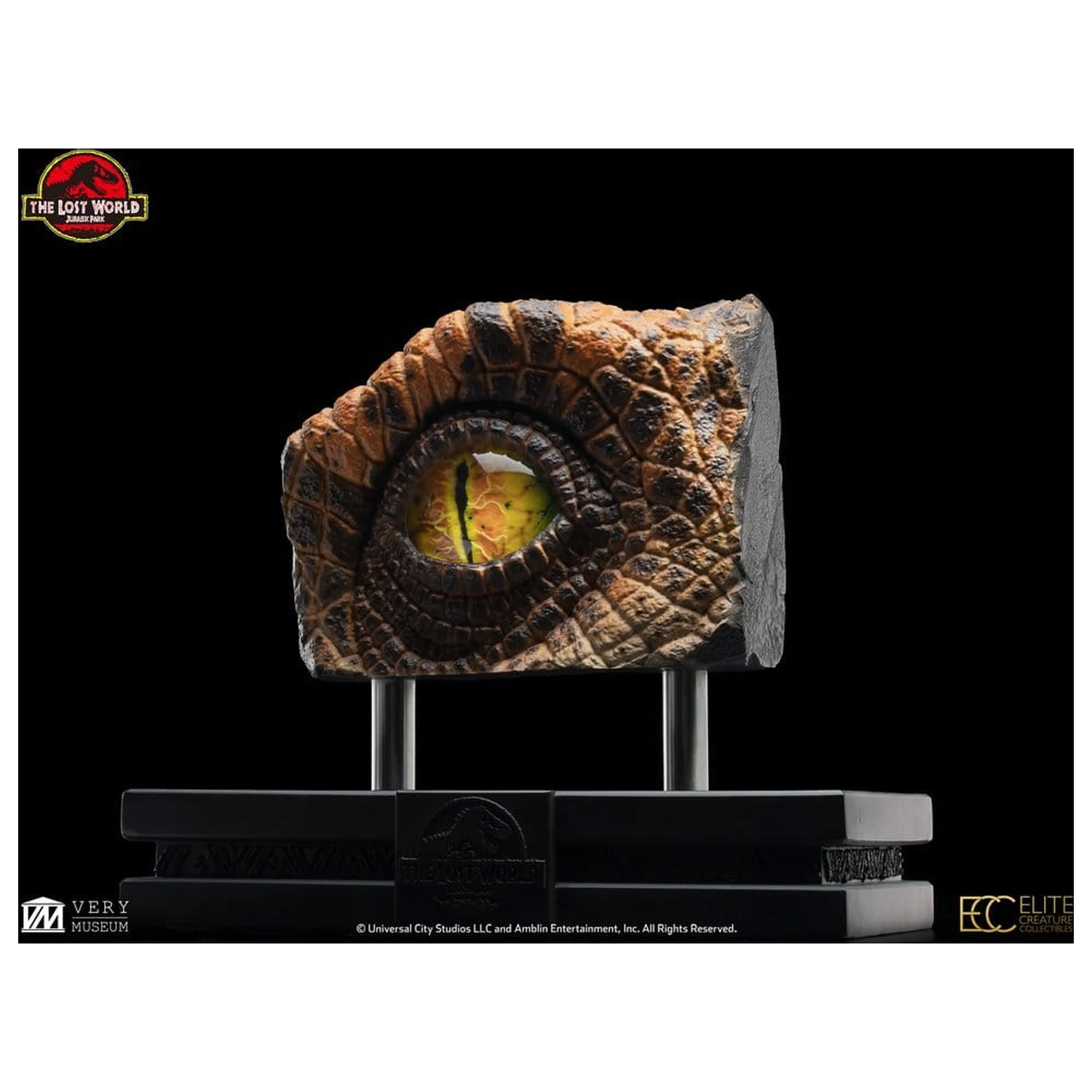 The Lost World: Jurassic Park Replica Bust Męski rekwizyt oka welociraptora 23 cm zdjęcie produktu