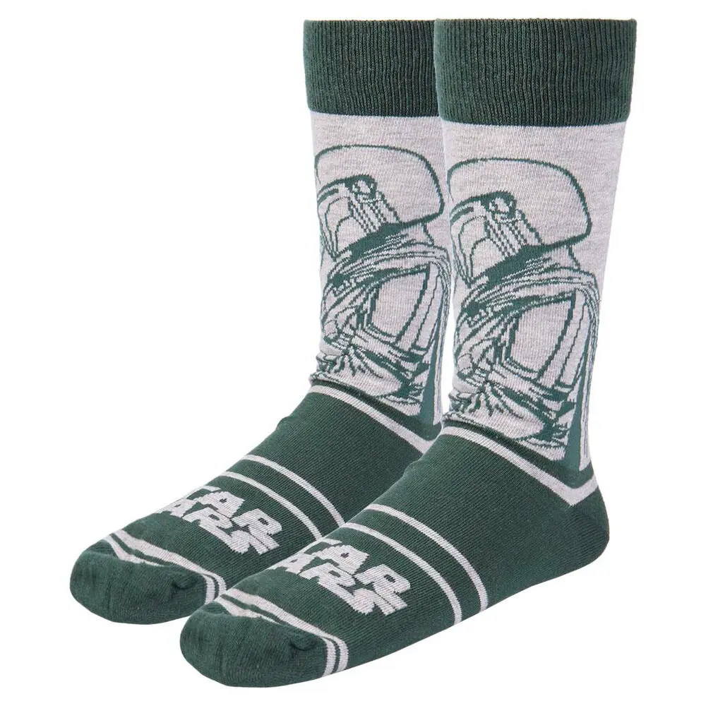Star Wars: The Mandalorian Zestaw 3-pak Skarpet The Mandalorian 40-46 zdjęcie produktu
