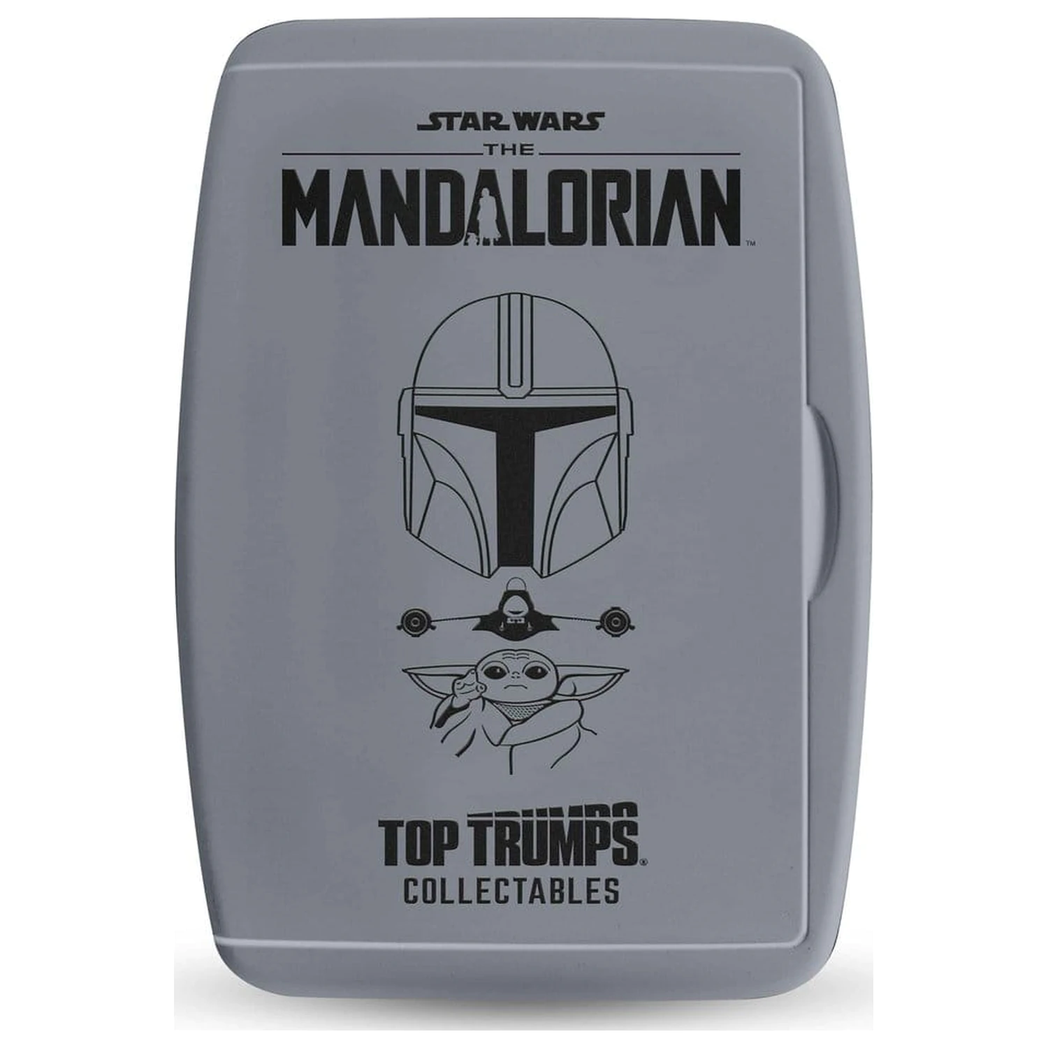 Gra karciana The Mandalorian and Grogu Top Trumps Collectables, niemiecka wersja zdjęcie produktu