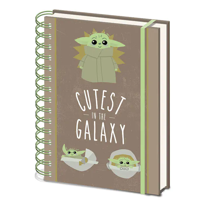 Star Wars Mandalorian Cutest in the Galaxy notes A5 zdjęcie produktu