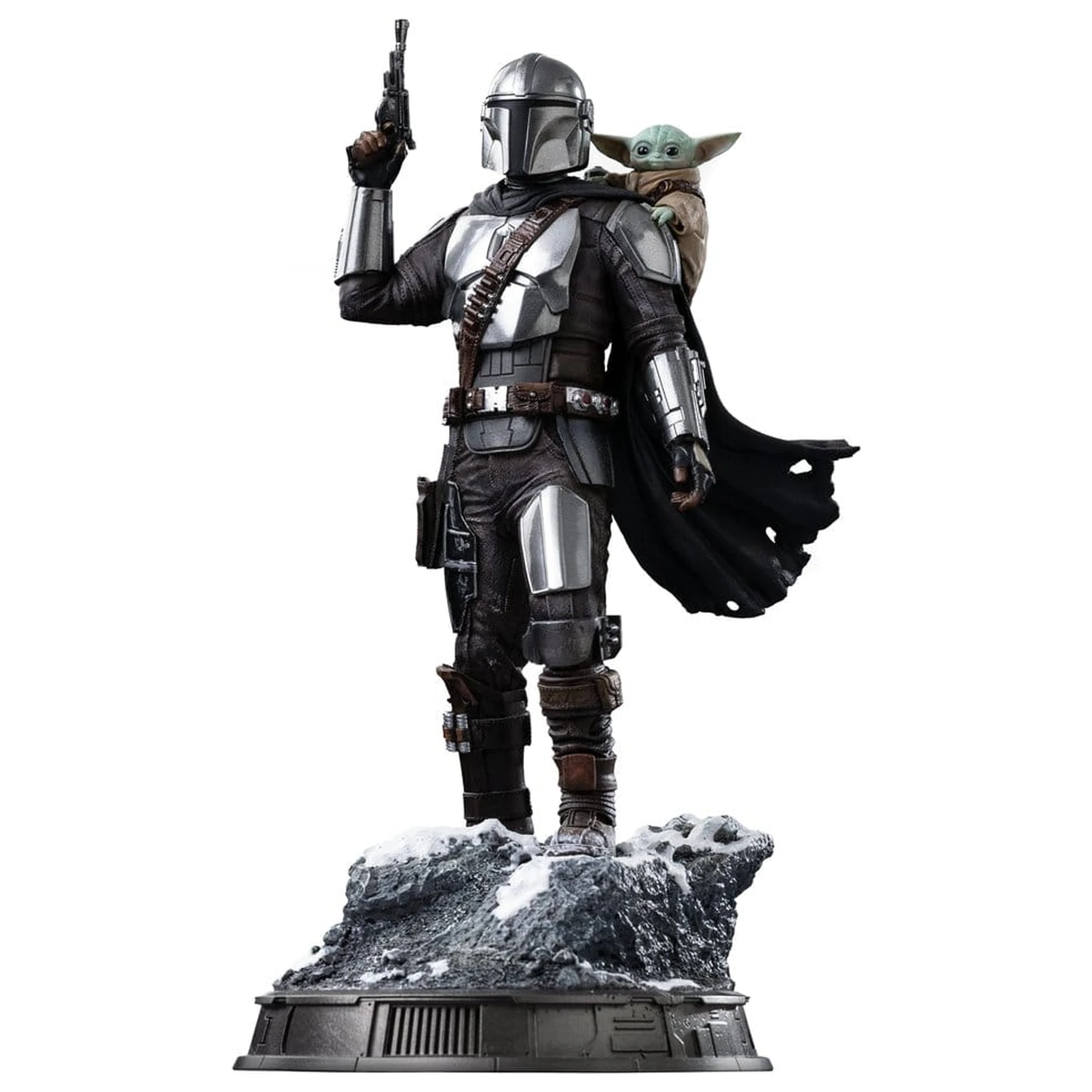 The Mandalorian & Grogu Art Scale Statua 1/10 The Mandalorian and Grogu 25 cm zdjęcie produktu