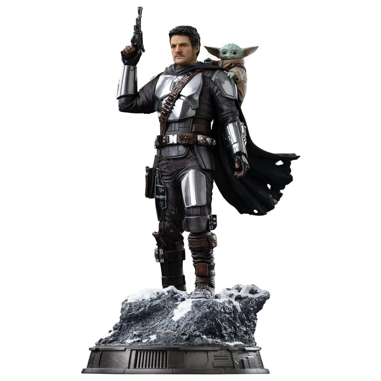 The Mandalorian & Grogu Art Scale Statua 1/10 The Mandalorian and Grogu 25 cm zdjęcie produktu