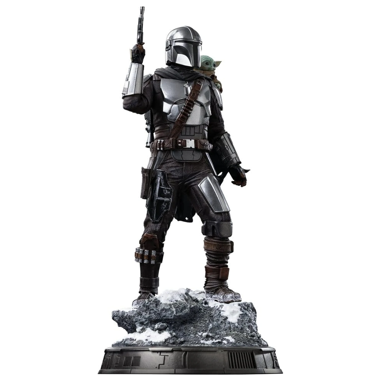The Mandalorian & Grogu Art Scale Statua 1/10 The Mandalorian and Grogu 25 cm zdjęcie produktu