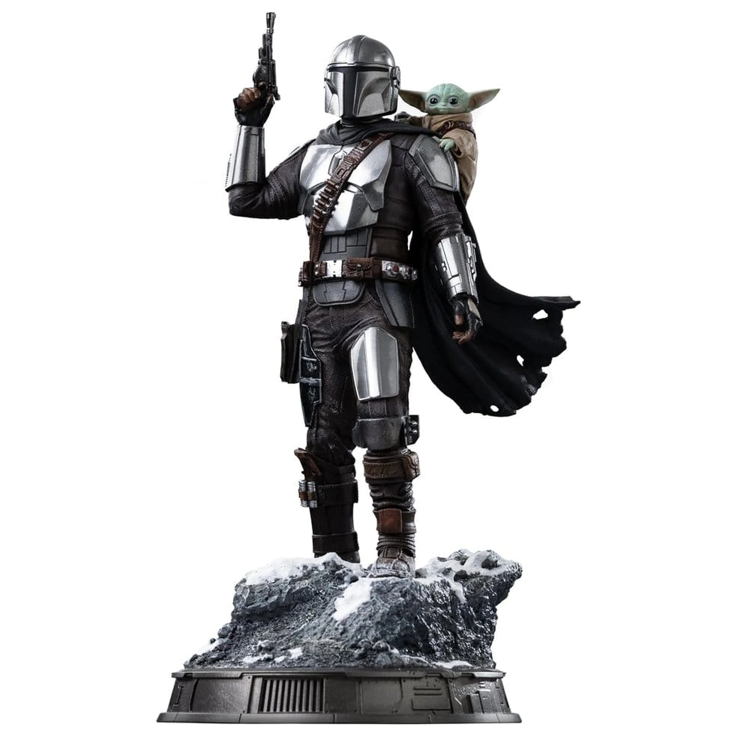 The Mandalorian & Grogu Art Scale Statua 1/10 The Mandalorian and Grogu 25 cm zdjęcie produktu