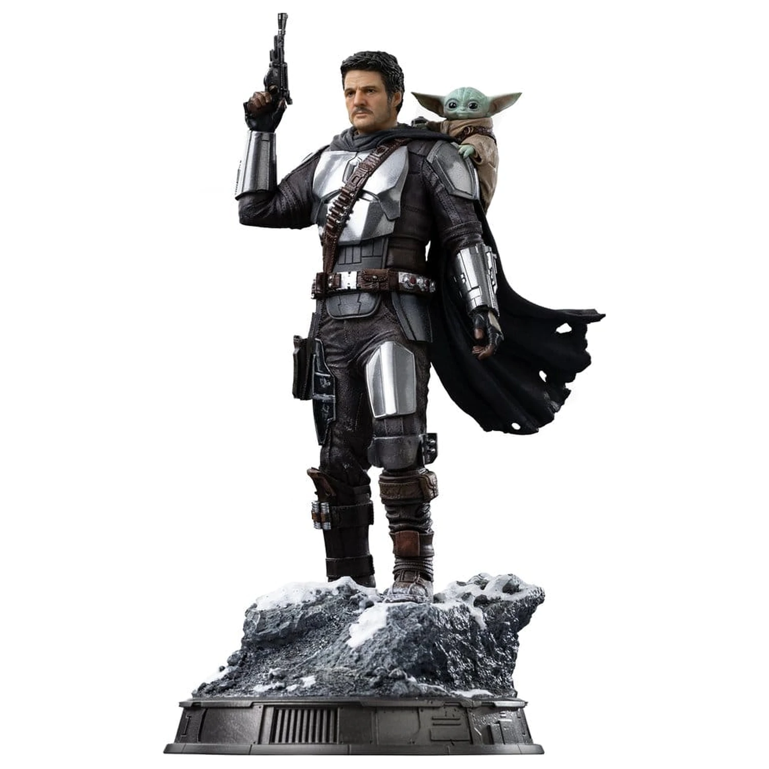 The Mandalorian & Grogu Art Scale Statua 1/10 The Mandalorian and Grogu 25 cm zdjęcie produktu