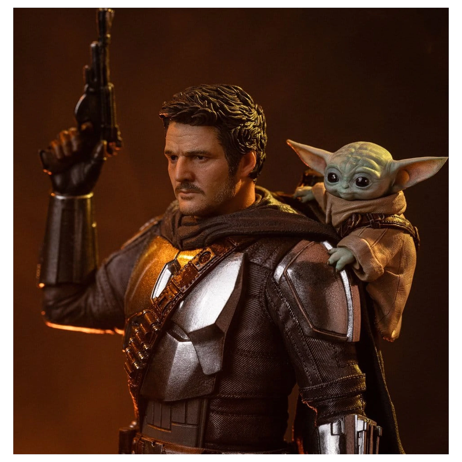 The Mandalorian & Grogu Art Scale Statua 1/10 The Mandalorian and Grogu 25 cm zdjęcie produktu