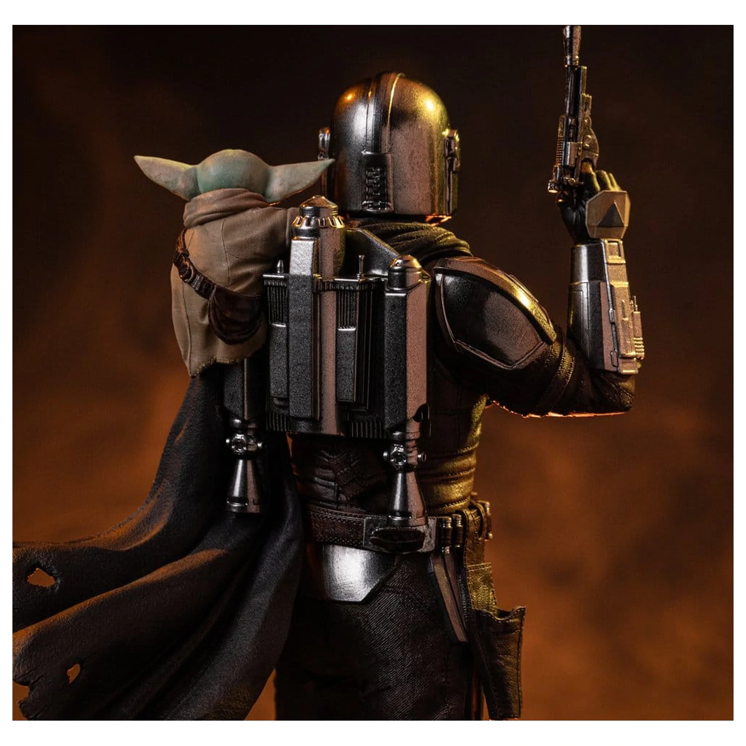 The Mandalorian & Grogu Art Scale Statua 1/10 The Mandalorian and Grogu 25 cm zdjęcie produktu