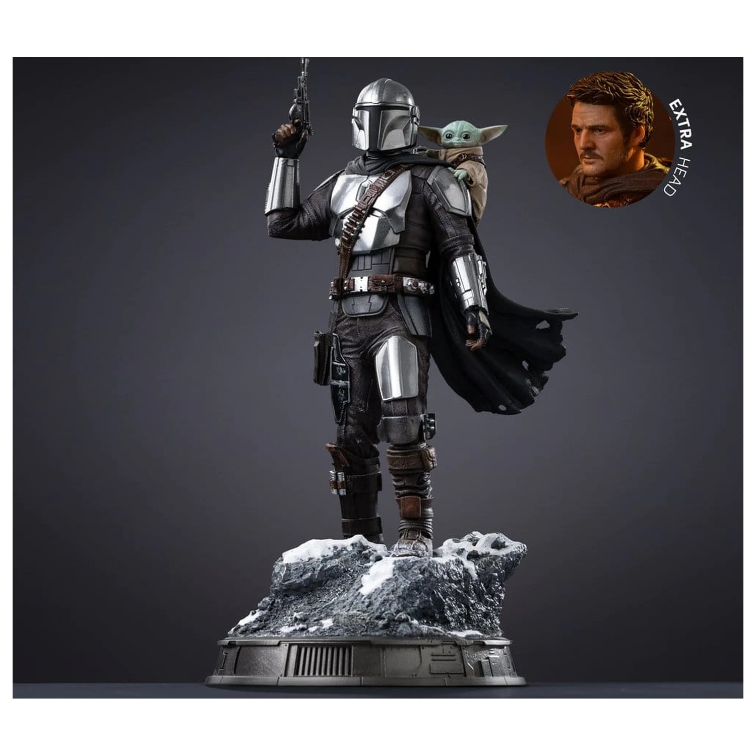 The Mandalorian & Grogu Art Scale Statua 1/10 The Mandalorian and Grogu 25 cm zdjęcie produktu