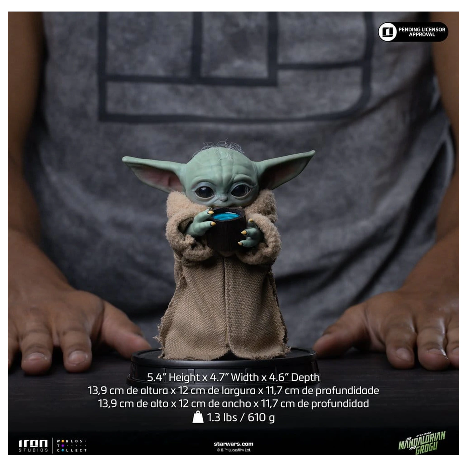 The Mandalorian & Grogu Grogu Collection Statuetka Grogu Always Hungry zdjęcie produktu