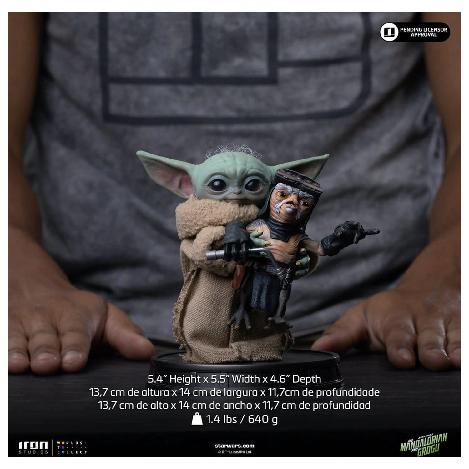 The Mandalorian & Grogu Kolekcja Grogu Statua Grogu No Squeezy zdjęcie produktu