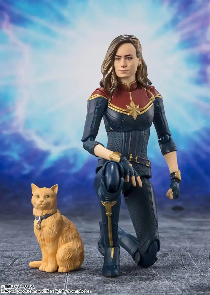 The Marvels S.H. Figuarts Figurka Akcji Captain Marvel 15 cm zdjęcie produktu