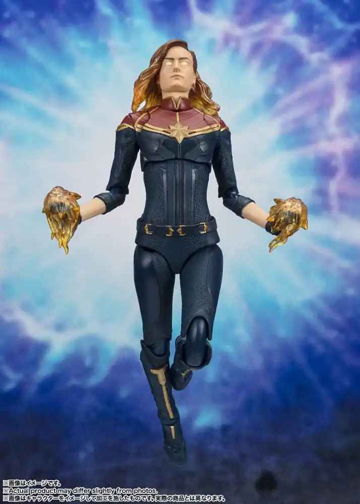 The Marvels S.H. Figuarts Figurka Akcji Captain Marvel 15 cm zdjęcie produktu