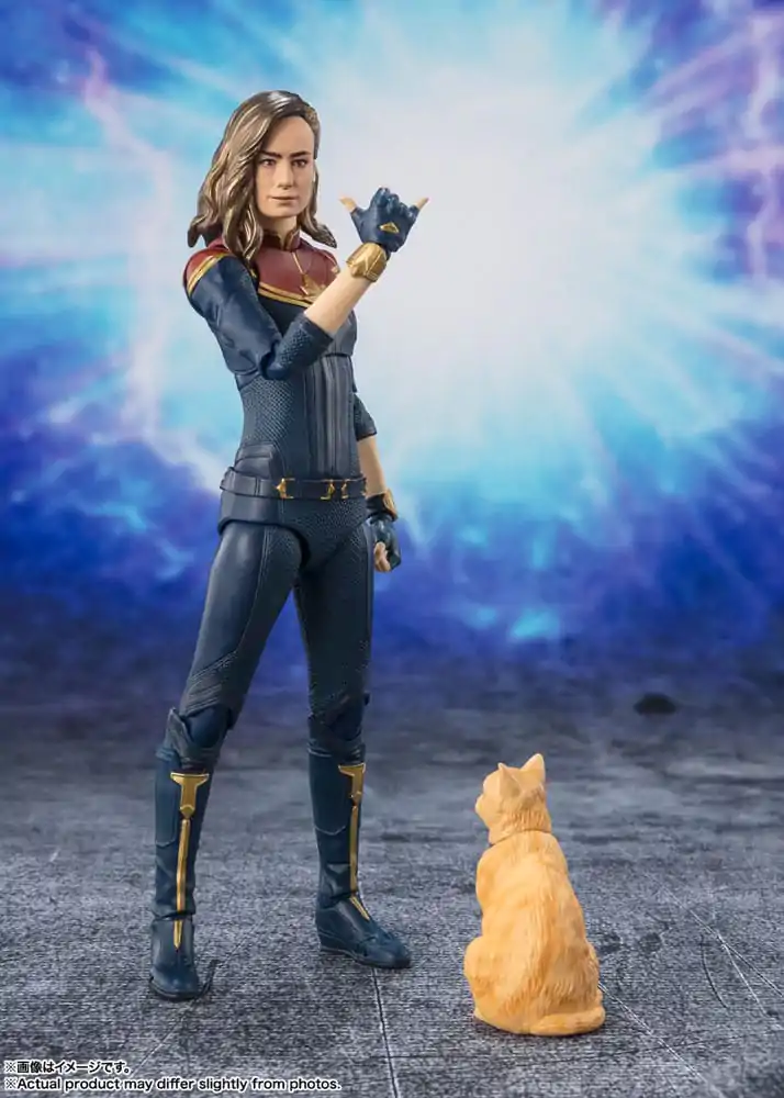 The Marvels S.H. Figuarts Figurka Akcji Captain Marvel 15 cm zdjęcie produktu